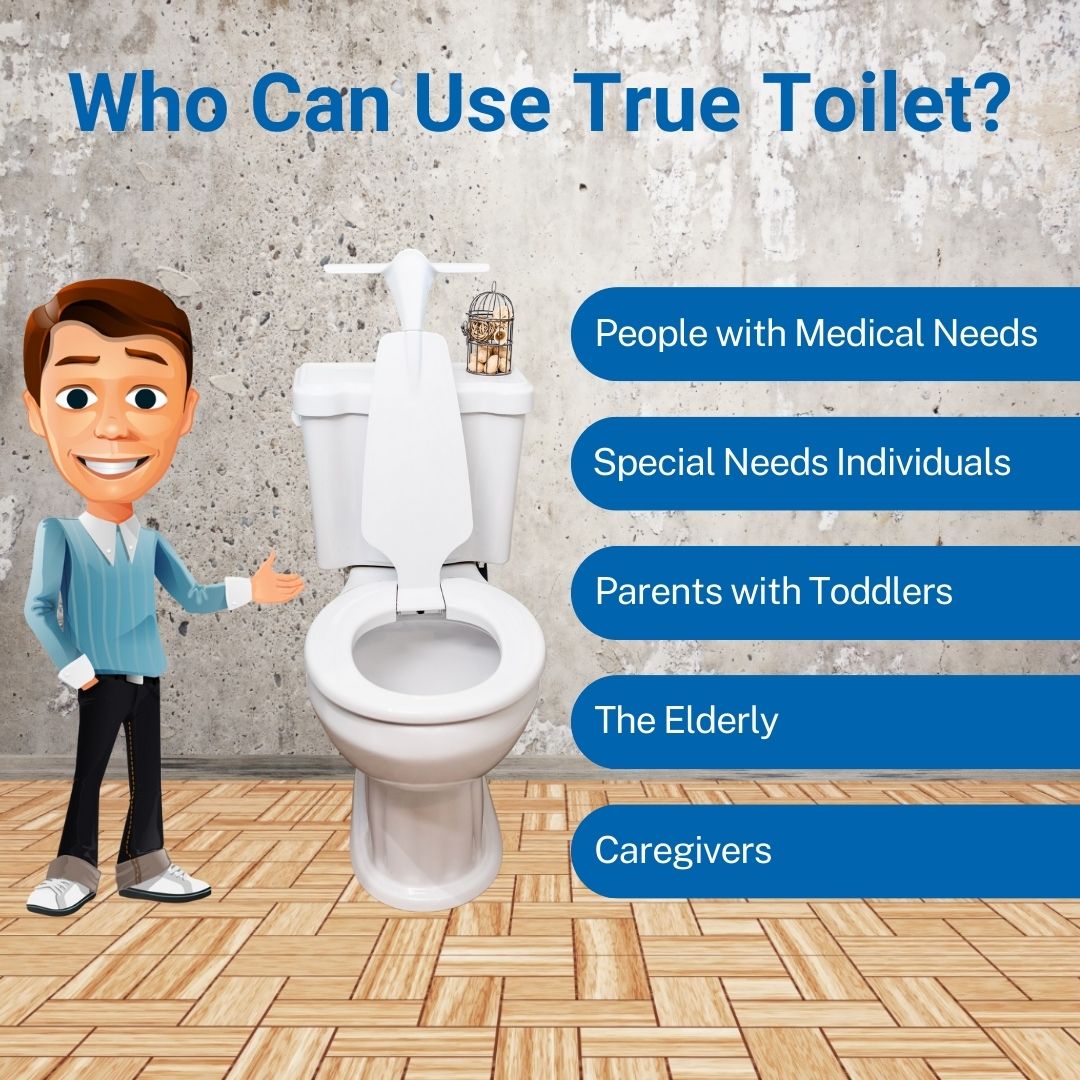 Mess free Urine Funnel for Men – Stay Clean & Dry – True Toilet